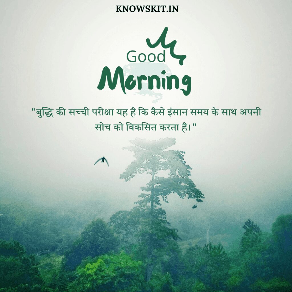 Good morning images with quotes in Hindi